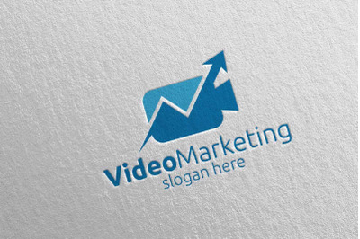 Video Marketing Financial Advisor Logo Design 40