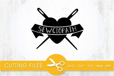 sewciopath svg cutting file, svg, dxf, pdf, eps