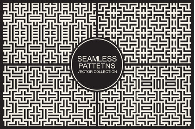 Creative seamless geometric patterns