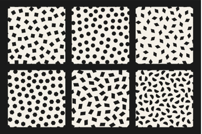 Simple seamless geometric patterns