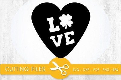 love svg cutting file, svg, dxf, pdf, eps