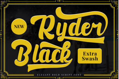 Black Ryder - Bold Script