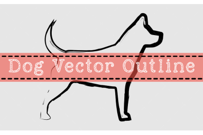 Dog Vector Outline