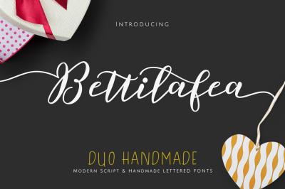 Bettilafea Duo Handmade Fonts