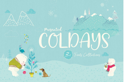 Coldays Fonts TRIO Styles