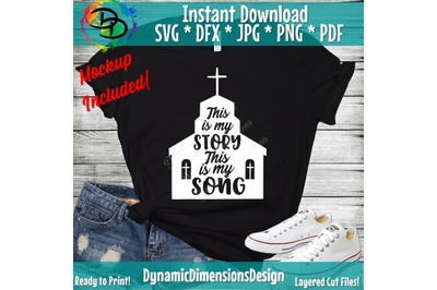 Christian svg&2C; Hymn&2C; This Is My Story This Is My Song SVG&2C; Bible Verse