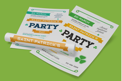 St. Patrick&#039;s Party Poster, vol.2