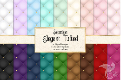 Elegant Tufted Digital Paper