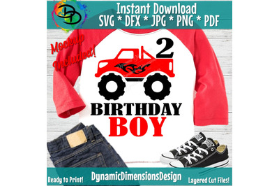 Monster truck Birthday svg, monster truck svg, Second Birthday svg, SV