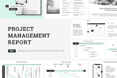 Project Management Keynote Template