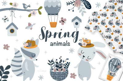 Spring animals