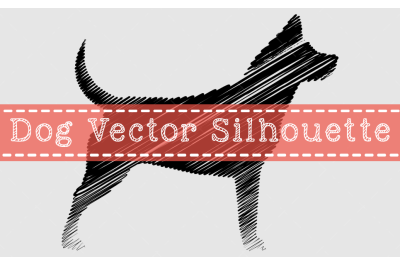 Dog Vector Silhouette