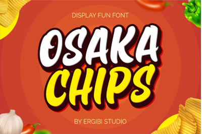 Osaka Chips - Fun Font -