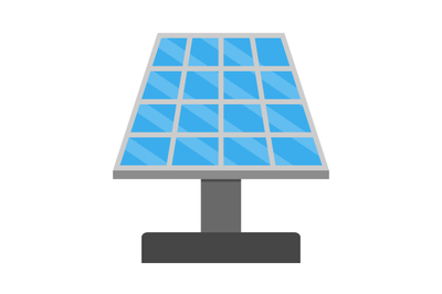 Solar panel vector