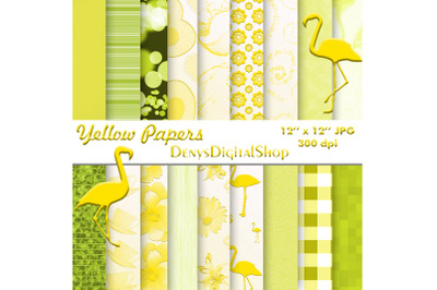 Yellow Paper, Yellow Digital Paper,Yellow Digital