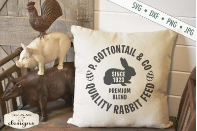 Cottontail Rabbit Feed - Easter - SVG