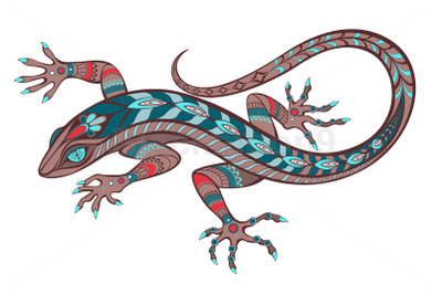 Patterned Lizard