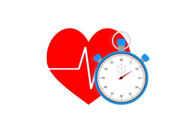 Measure pulse of stopwatch