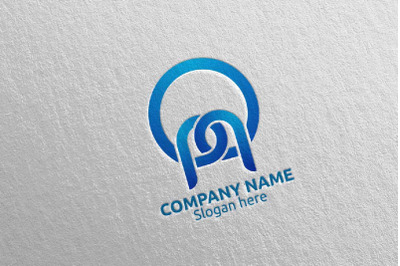 Letter P Logo Design 16