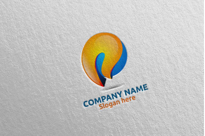 Letter P Logo Design 23