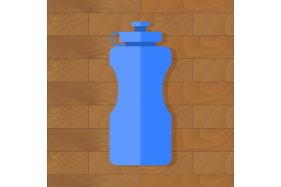 Sport bottle with water