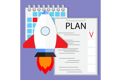 Schedule startup launch plan