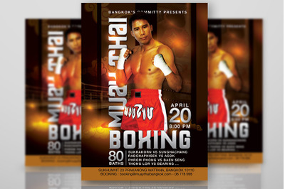 Muay Thai Boxing Meeting Bangkok