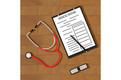 Write patient medical history