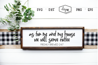 As For Me And My House - Coffee