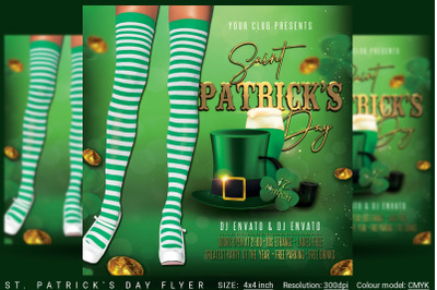 St. Patrick&#039;s Day Flyer