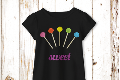 Sweet Lollipops | Embroidery
