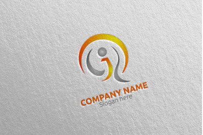 Letter I Logo Design 34