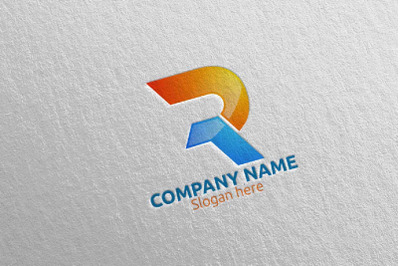 Letter R Logo Design 41