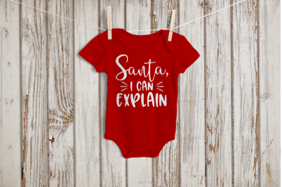 Santa I Can Explain | SVG | PNG | DXF | EPS