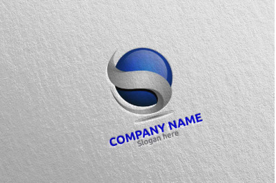 Letter S Logo Design 72