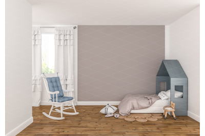 Interior scene - artwork background - interior mockup