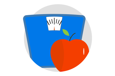 Diet icon app vector