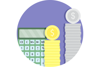 Count money budget finance icon