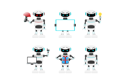 Robots set poses and action