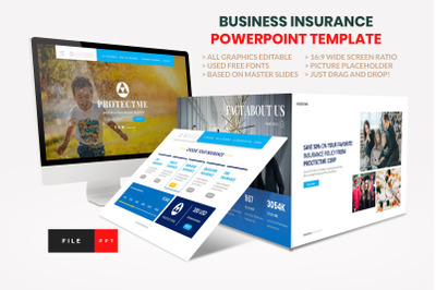Insurance - Business Consultant PowerPoint Template