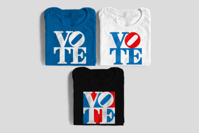 Vote Graphic Square | PNG | DXF | EPS