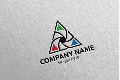 Letter A Logo Design 76