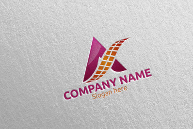 Letter A Logo Design 78