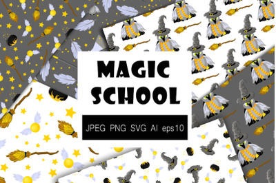 Magic school. A set of patterns.
