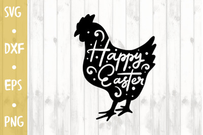 Happy Easter - SVG CUT FILE