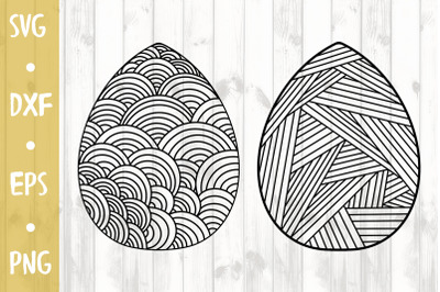 Ornament Eggs - SVG CUT FILE
