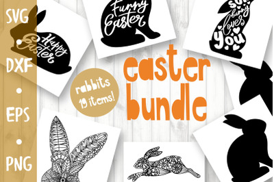 Craft Easter Bundle - rabbits collection
