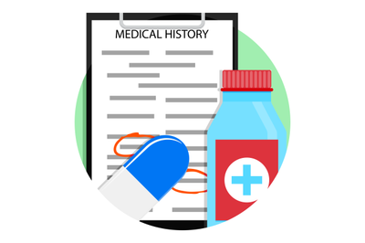 Medical treatment medicine icon