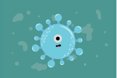 Corona Virus Illustration