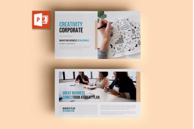 PPT Template | Business Plan - Creativity Corporate